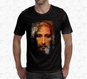 koszulka religijna Jezus Całun
